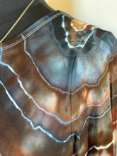 Load image into Gallery viewer, Custom 3/4 Sleeve Geode Dress in ‘Desert Night’ for Susan