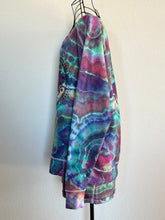 Load image into Gallery viewer, Women’s XL (fits closer to a large) Geode Sun Tarot Slouchy Pullover and Shorts Lounge Set in ‘Cosmic’