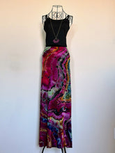 Load image into Gallery viewer, Custom Reverse Geode Maxi Skirt in ‘Spectrolite’ for Rachael