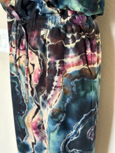 Load image into Gallery viewer, Women’s Medium Reverse Geode Terry Long Sleeved Jumpsuit in ‘Pinot Sage & Teal’