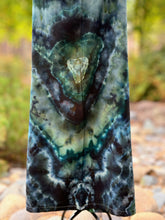 Load image into Gallery viewer, Custom Geode Wide Leg Overalls in ‘Moss Agate’ for Robyne