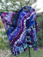 Load image into Gallery viewer, Custom Reverse Geode Swim Cover Up in ‘Peacock Ore’ for Andrew