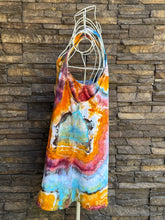 Load image into Gallery viewer, Women’s Large Geode Athletic Sleeveless Mini Dress with Built-in Shorts in ‘Desert Springs’