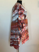 Load image into Gallery viewer, Custom Pieces for Lanette: Women’s L/XL 100% Rayon Kimono Jacket with Pockets in ‘Shiitake Twist’ & XL Geode Kimono in ‘Fluorite’