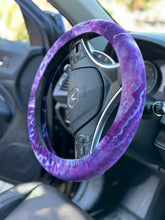 Load image into Gallery viewer, Custom Geode 2 Piece Cropped Set and 4 Geode Steering Wheel Covers for Mary
