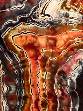 Load image into Gallery viewer, Custom Reverse Geode Surplice Maxi Dress for Mary