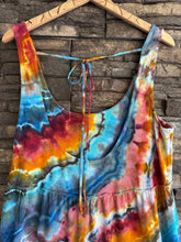 Load image into Gallery viewer, Women’s Medium (runs big—fits like a large/XL!) Geode 100% Cotton Sunchaser Scoop Neck Jumpsuit in ‘Desert Springs’