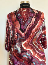 Load image into Gallery viewer, Women’s XL Geode Boho Maxi Dress in ‘Scarlet Begonias’