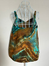 Load image into Gallery viewer, Custom Geode Tiered Maxi Skirt and Tank Top in ‘Boulder Turquoise’ for Lynn