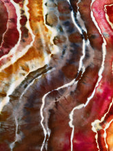 Load image into Gallery viewer, Custom Geode Cropped Palazzo Pants in ‘Rustic Rainbow’ for Heather