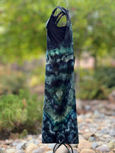 Load image into Gallery viewer, Custom Geode Wide Leg Overalls in ‘Moss Agate’ for Robyne