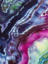 Load image into Gallery viewer, Custom Pieces for Lanette: Women’s L/XL 100% Rayon Kimono Jacket with Pockets in ‘Shiitake Twist’ & XL Geode Kimono in ‘Fluorite’