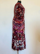 Load image into Gallery viewer, Women’s XL Geode Boho Maxi Dress in ‘Scarlet Begonias’