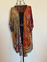 Load image into Gallery viewer, Custom Geode Kimono in ‘Rustic Rainbow’ for Jill