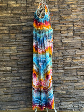 Load image into Gallery viewer, Women’s Medium (runs big—fits like a large/XL!) Geode 100% Cotton Sunchaser Scoop Neck Jumpsuit in ‘Desert Springs’