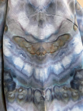 Load image into Gallery viewer, Custom Off Shoulder Sweatshirt in ‘Blue Gray & Smoke Blue’ for Jeanette