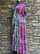 Load image into Gallery viewer, Custom Reverse Geode Surplice Maxi Dress for Julie
