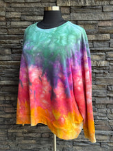 Load image into Gallery viewer, Women’s 4X Ombré Pullover Sweatshirt with Thumbholes & Pockets in ‘Sunset’
