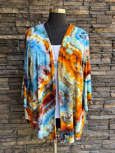 Load image into Gallery viewer, Custom Geode Bell Sleeved Kimono in ‘Desert Springs’ for Katie