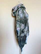 Load image into Gallery viewer, Custom 1/2 Zip Hoodie with Thumbholes in ‘Raven’ for Mel