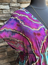 Load image into Gallery viewer, Custom Reverse Geode Surplice Maxi Dress for Julie