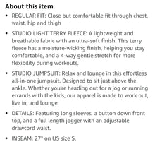 Load image into Gallery viewer, Women’s Medium Reverse Geode Terry Long Sleeved Jumpsuit in ‘Pinot Sage & Teal’