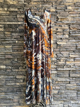Load image into Gallery viewer, Custom Geode Long Sleeved Dress in ‘Turkey Tail Mushroom’ for Jodi