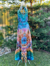 Load image into Gallery viewer, Custom Geode Maxi Dress and Gravity Spiral Tank Top for Georgia
