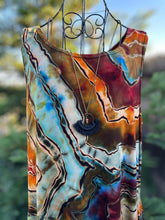 Load image into Gallery viewer, Custom Reverse Geode Dress with Pockets in ‘Desert Springs’ for Carrie