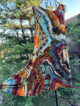 Load image into Gallery viewer, Custom Reverse Geode Dress with Pockets in ‘Desert Springs’ for Carrie