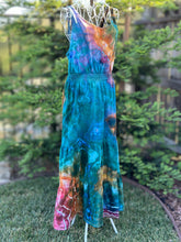 Load image into Gallery viewer, Women’s XXL Geode Elastic Waist Maxi Dress with Pockets in ‘Jewel Medley’