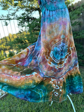 Load image into Gallery viewer, Custom Geode Maxi Dress and Gravity Spiral Tank Top for Georgia