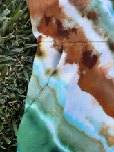 Load image into Gallery viewer, Women’s Large Geode Cropped Jumpsuit with Pockets in ‘Moorea Dreams’