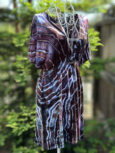Load image into Gallery viewer, Custom Geode Kimono Style Dress for Tonya in Black and Grays