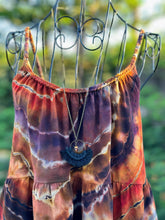 Load image into Gallery viewer, Custom Reverse Geode Sundress in ‘Silk Banded Lace Agate’ for Jessica