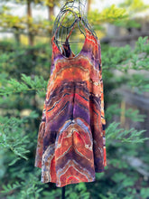 Load image into Gallery viewer, Custom Reverse Geode Sundress in ‘Silk Banded Lace Agate’ for Jessica