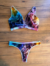 Load image into Gallery viewer, Custom Geode Cut-out Jumpsuit and 2 Geode Bralette and Thong Sets for Meaghan