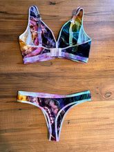 Load image into Gallery viewer, Custom Geode Cut-out Jumpsuit and 2 Geode Bralette and Thong Sets for Meaghan