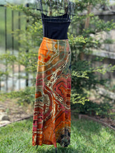 Load image into Gallery viewer, 2 Custom Reverse Geode Maxi Skirts for ‘Imahoptimist’