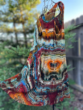 Load image into Gallery viewer, Custom Reverse Geode Dress with Pockets in ‘Desert Springs’ for Carrie