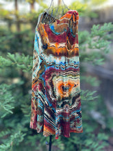 Load image into Gallery viewer, Custom Reverse Geode Dress with Pockets in ‘Desert Springs’ for Carrie