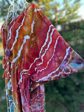 Load image into Gallery viewer, Custom Geode Tie Front Caftan in ‘Rustic Rainbow’ for Amanda
