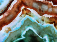 Load image into Gallery viewer, Women’s Large Geode Cropped Jumpsuit with Pockets in ‘Moorea Dreams’