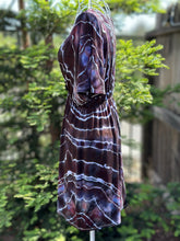 Load image into Gallery viewer, Custom Geode Kimono Style Dress for Tonya in Black and Grays