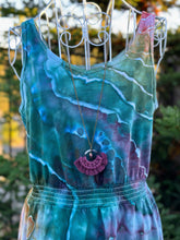 Load image into Gallery viewer, Custom Geode Maxi Dress and Gravity Spiral Tank Top for Georgia