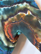 Load image into Gallery viewer, Custom Reverse Geode Lightweight Zip Up Hoodie in ‘Labradorite’ for Nix
