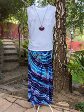 Load image into Gallery viewer, Custom Reverse Geode Maxi Skirt, Geode Tunic and Geode Midi Skirt for Lisa