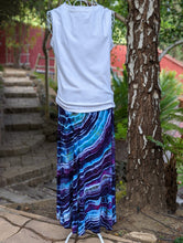 Load image into Gallery viewer, Custom Reverse Geode Maxi Skirt, Geode Tunic and Geode Midi Skirt for Lisa