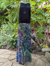 Load image into Gallery viewer, Custom Reverse Geode Maxi Skirt in Abalone for Kristin