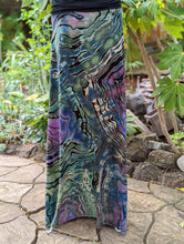 Load image into Gallery viewer, Custom Reverse Geode Maxi Skirt in Abalone for Kristin